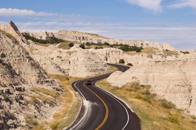 Highway In The Mountains
