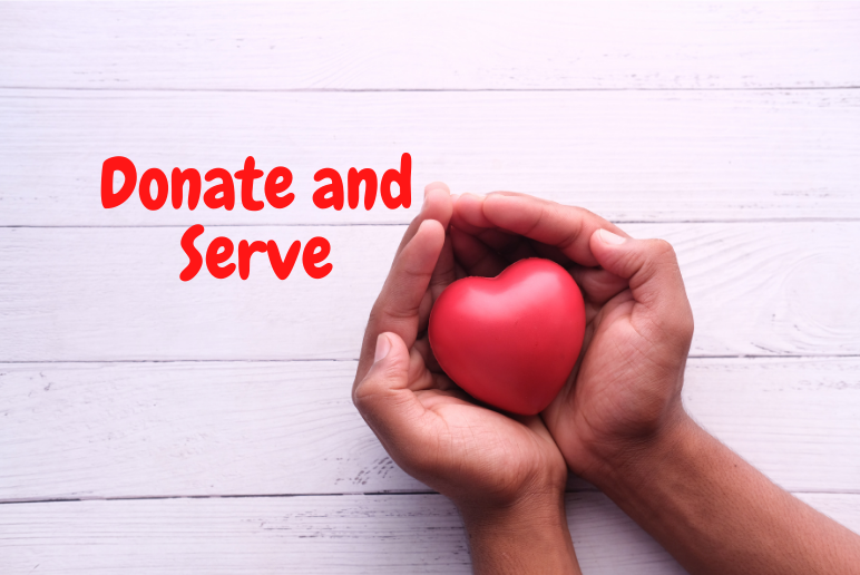 Donate and Serve even in an Uncertain Environment.