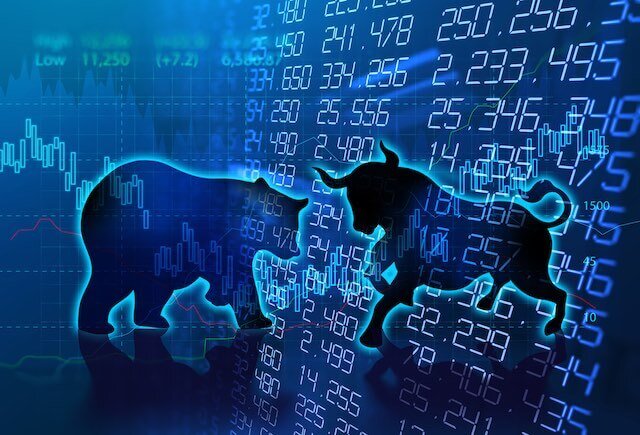 Bear vs Bull Market Illustration. Should I move to all cash? Runey & Associates Wealth Management.